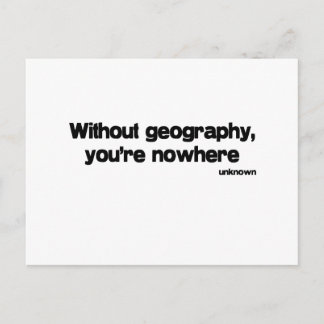 Carte Postale Sans cote Géographie