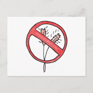 Carte Postale Sans gluten/blé !