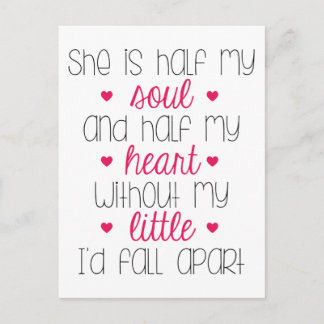 Carte Postale Sans mon petit