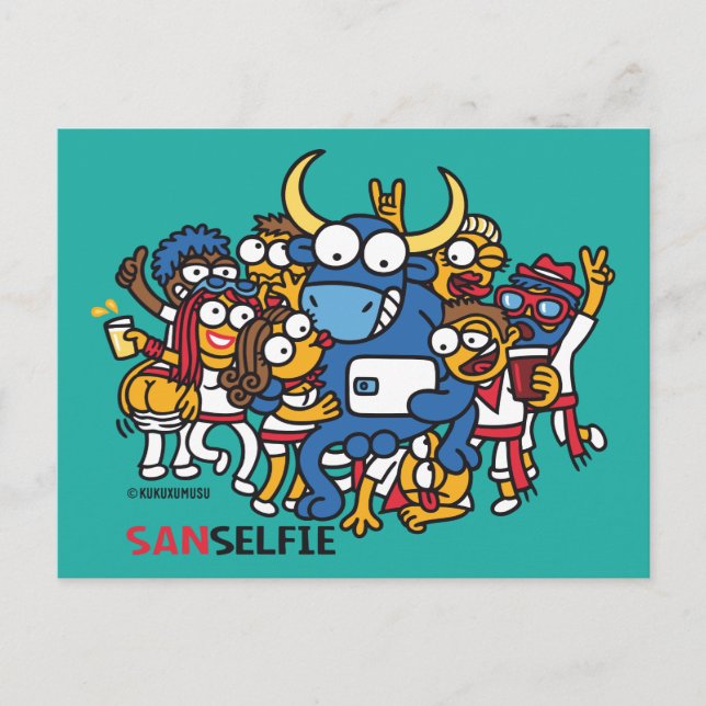 Carte Postale Sanselfie (Devant)