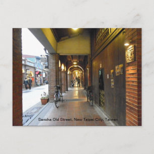 Carte Postale Sansha Old Street, New Taipei City, Taïwan