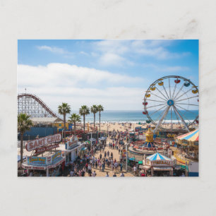 Carte Postale Santa Cruz California Beach Boardwalk