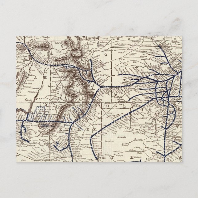 Carte Postale Santa Fe (Devant)