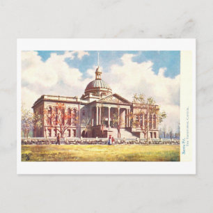 Carte Postale Santa Fe, capitale territoriale vintage du Nouveau