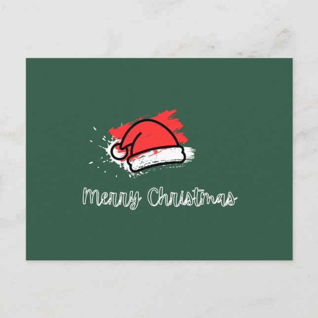 Carte Postale Santa Hat (Devant)