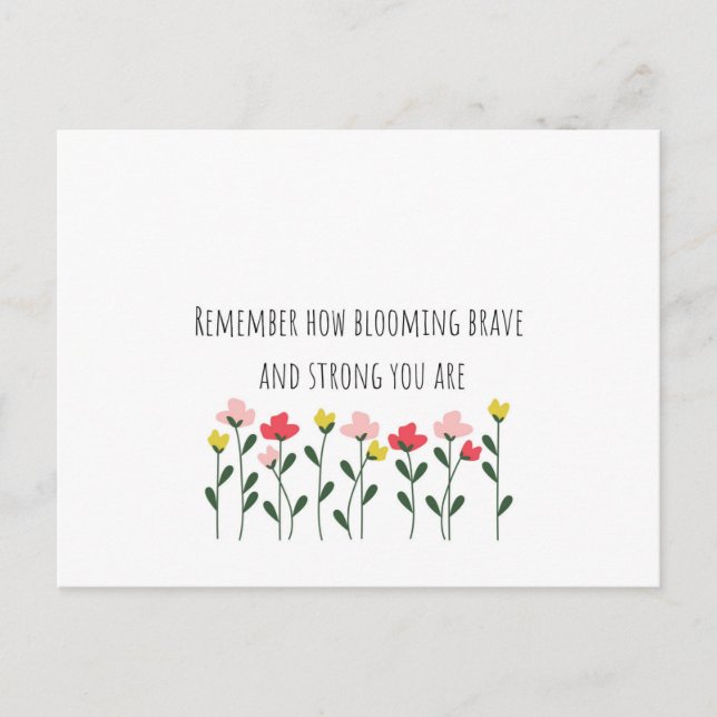 Carte postale santé mentale (Devant)