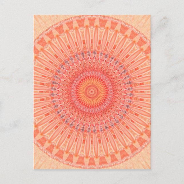 Carte Postale Santé mentale mandala créée par Tutti (Devant)