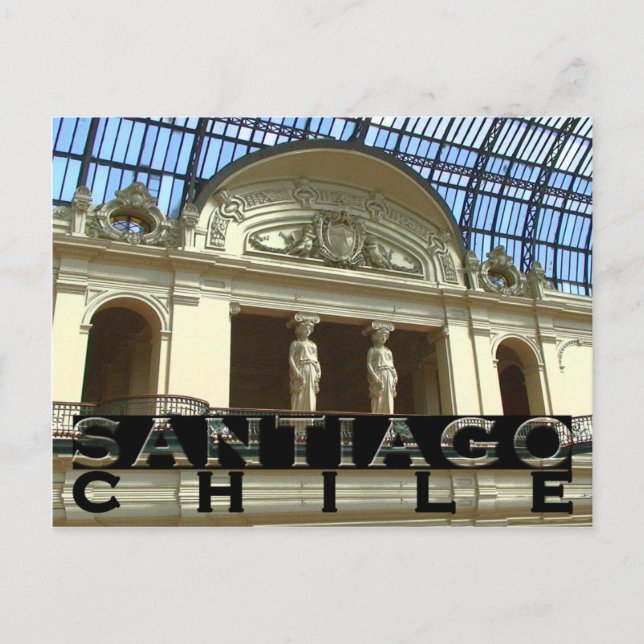 Carte Postale Santiago (Devant)