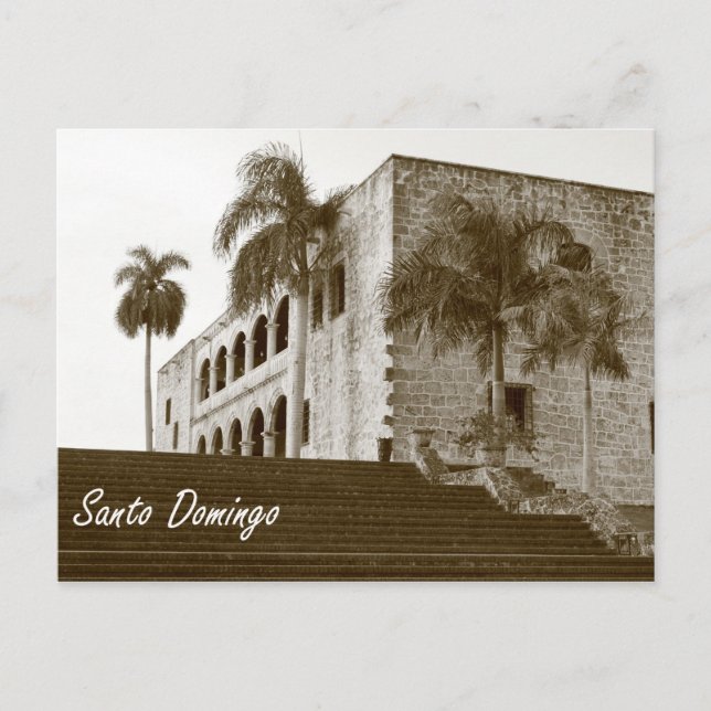 Carte postale Santo Domingo (Devant)