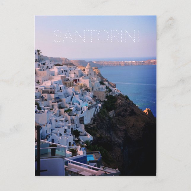 Carte Postale Santorin (Devant)