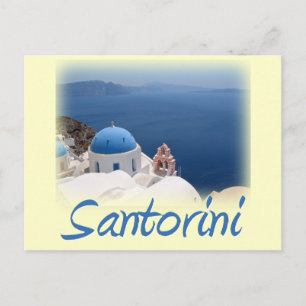 Carte Postale Santorin