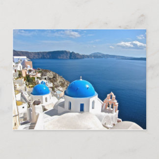 Carte Postale Santorin