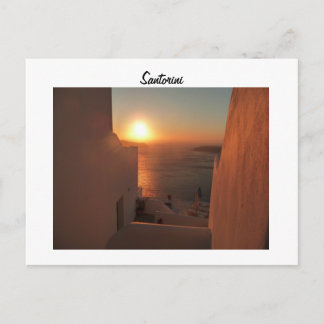 Carte Postale Santorin