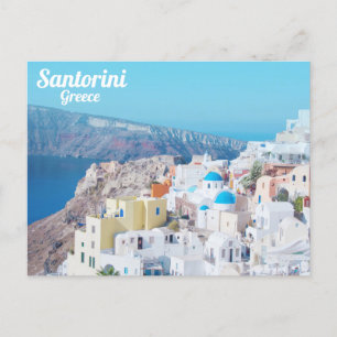 Carte Postale Santorin