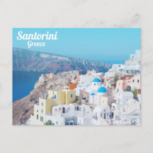 Carte Postale Santorin