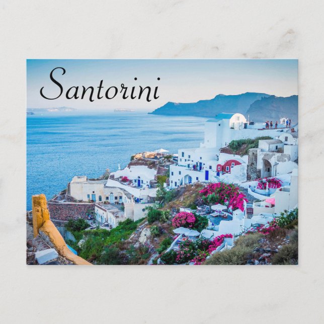 Carte Postale Santorin (Devant)