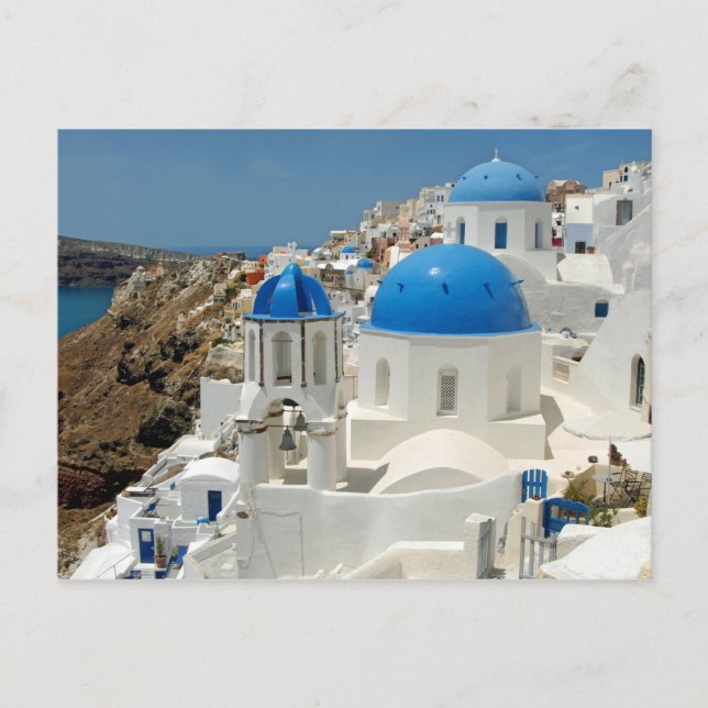 Carte postale Santorin 1 (Devant)