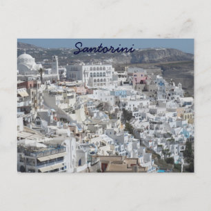 Carte Postale Santorin, Grèce