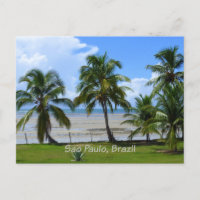 Sao Paulo, Brésil palmiers