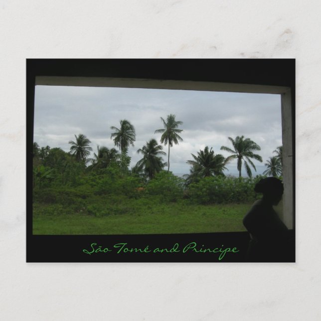 Carte Postale são tome1, São Tomé et Principe (Devant)