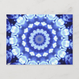 Carte Postale Sapphire Kaleidoscope