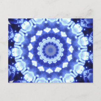 Carte Postale Sapphire Kaleidoscope