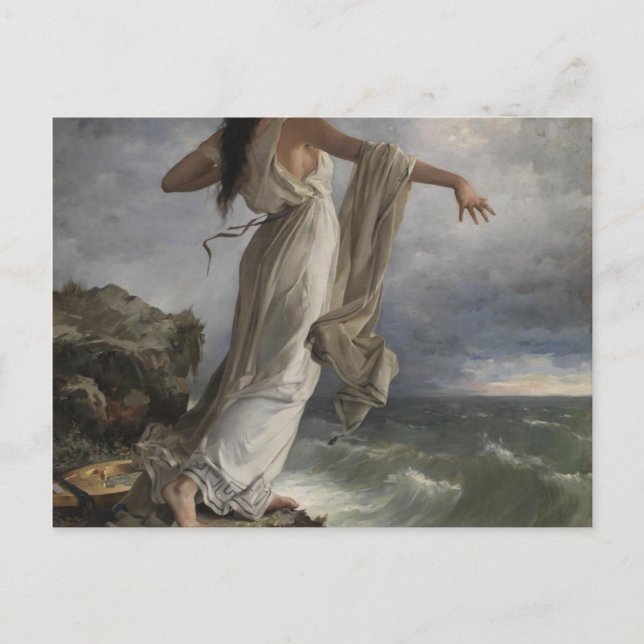 Carte Postale Sappho De Miquel Carbonell I Selva (1854-1896) (Devant)