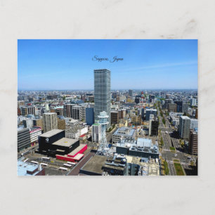 Carte Postale Sapporo, Japon