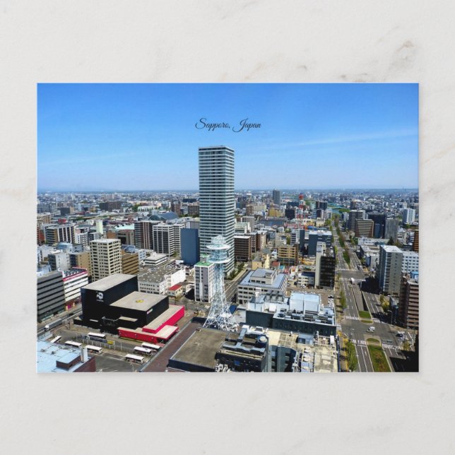 Carte Postale Sapporo, Japon (Devant)