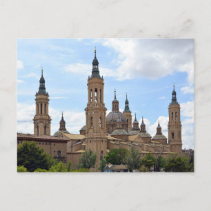 Carte Postale Saragosse. Cathédrale Notre-Dame du Pilier.