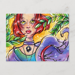 Carte Postale Saraphin Sun Witch