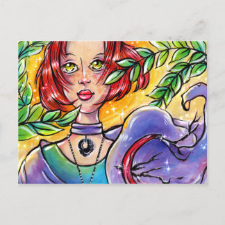Carte Postale Saraphin Sun Witch