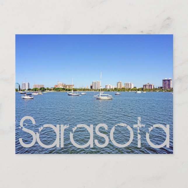 Carte Postale Sarasota, Floride, États-Unis (Devant)