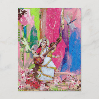 Carte Postale Saraswati