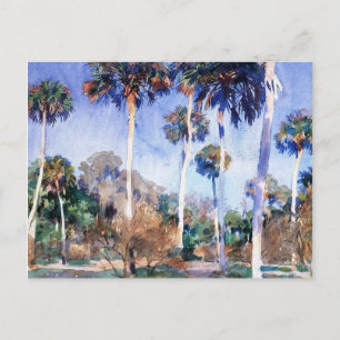 Carte Postale Sargent - Palms, une peinture de John Singer Sarge