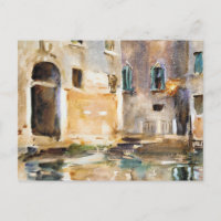 Sargent - Venise, peinture d'art,