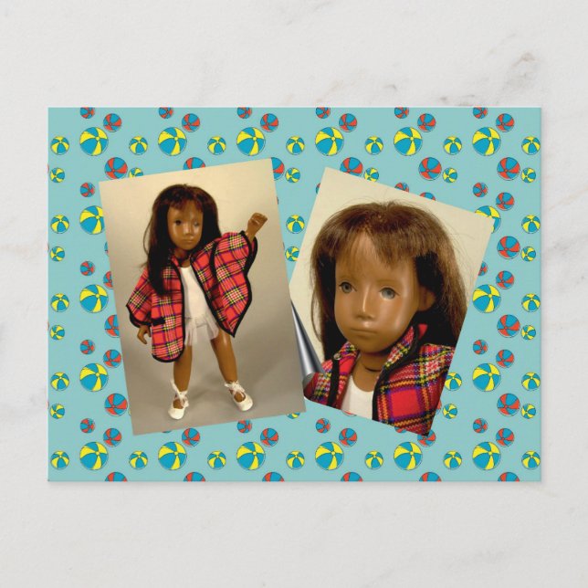 Carte Postale Sasha brunette (Devant)