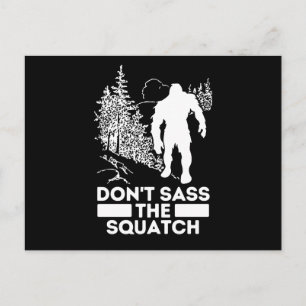Carte Postale Sasquatch Dont Le Squatch