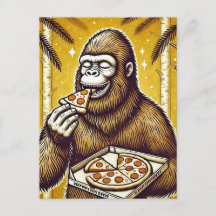 Sasquatch et la pizza
