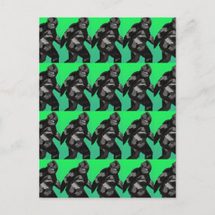 Carte postale Sasquatch Walking