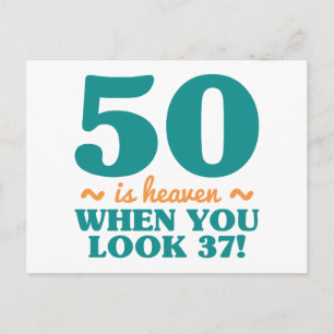 Carte Postale Sassy 50e anniversaire