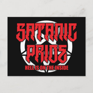 Carte postale Satanic Pride