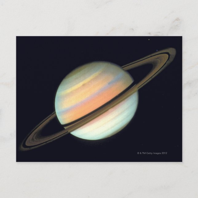 Carte Postale Saturne (Devant)