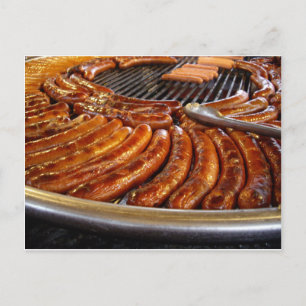Carte Postale Saucisses