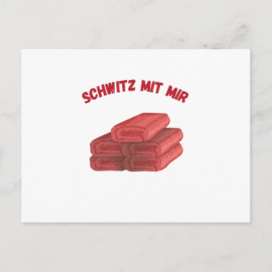 Carte Postale Saunas de sueur avec moi