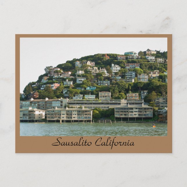 Carte Postale Sausalito Californie (Devant)