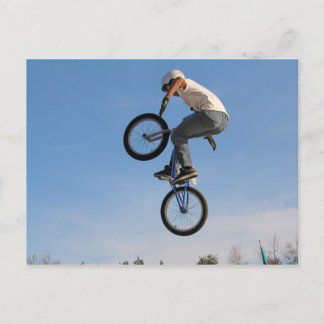 Carte Postale Saut BMX aéroporté