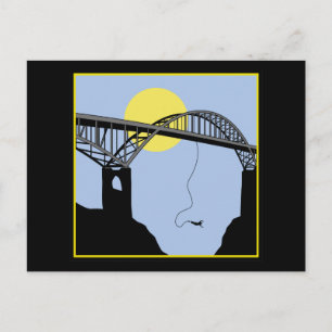 Carte Postale Saut de Bungee