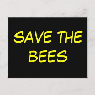 Carte Postale sauver les abeilles