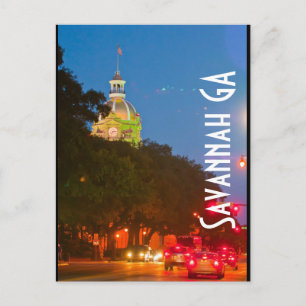 Carte Postale Savannah GA